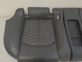 14 15 AUDI RS7 FRONT REAR SEAT SET BLACK LEATHER DIAMOND STITCH