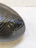 08 09 BMW 135 E82 LH Left Door Mirror Carbon fiber Pwr Folding Memory High Gloss