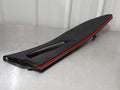 21 FERRARI ROMA F169 RIGHT CONSOLE SIDE TRIM PANEL ALCANTARA W/RED PIPING *NOTE*