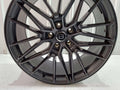 AFTERMARKET BRAELIN BR13 WHEEL RIM 22X10 DARK GREY FROM 2021 LAMBORGHINI URUS