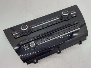 15-19 BMW X6M F86 FRONT HEATER RADIO MEDIA CONTROL PANEL 9390460 *SCRATCHES*