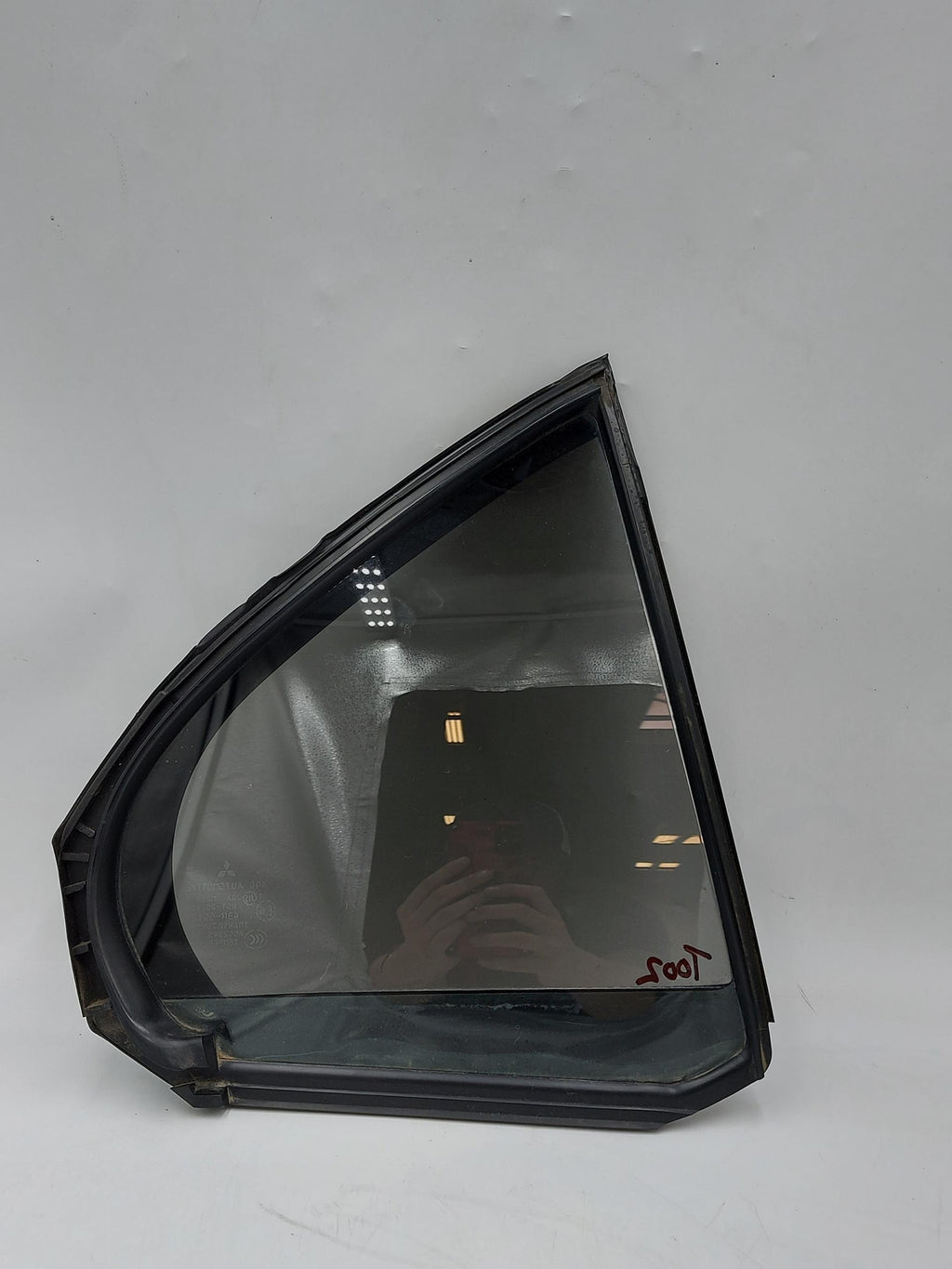 08-16 MITSUBISHI Evo Evolution x REAR Door RH Vent Glass window *NON OEM TINT*