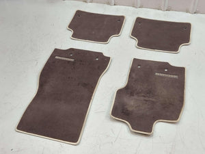 2015 JAGUAR XF X260 FLOOR MAT CARPET TYPE TRUFFLE W/IVORY TRIM