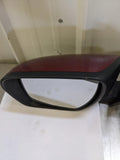 💥08 09 MAZDA CX9 LH Left Door Mirror Red Blind Spot Alert Heated💥