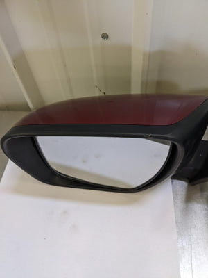 💥08 09 MAZDA CX9 LH Left Door Mirror Red Blind Spot Alert Heated💥