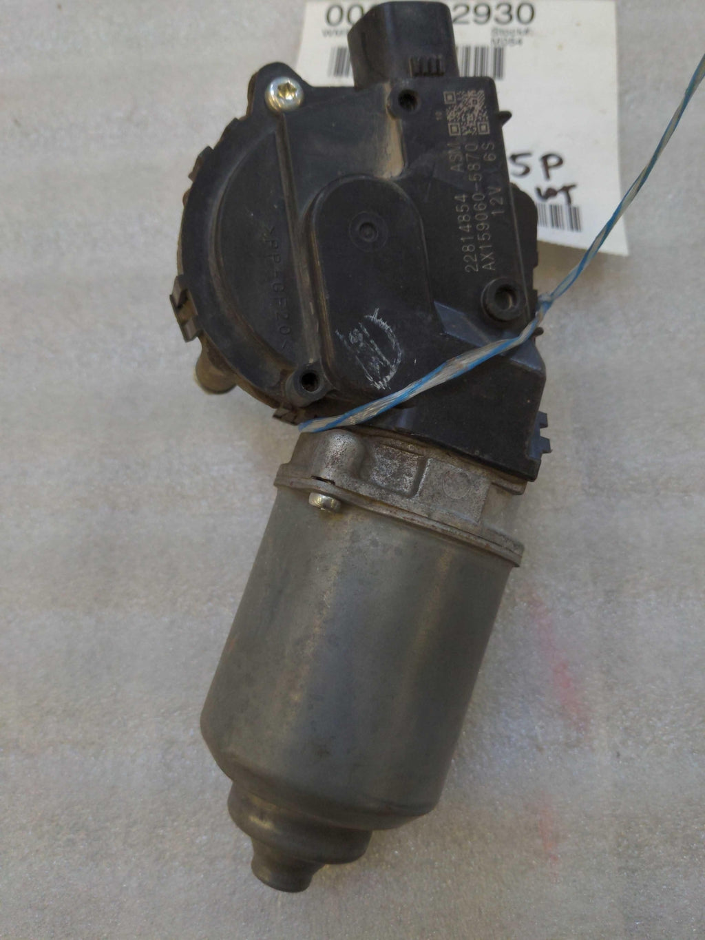 M054 2016 GMC YUKON Front Wiper Motor 22814854