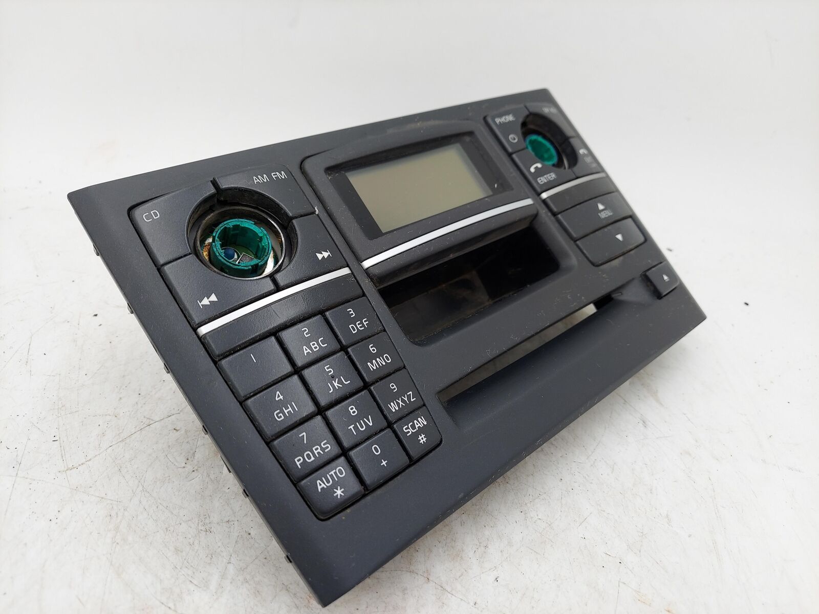 07-12 Volvo XC90 Radio Am Fm Phone Receiver Control Panel *Less Knobs* 31300029