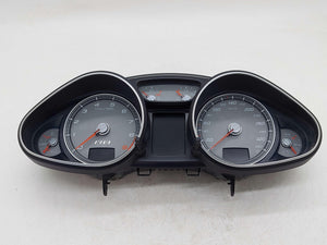 08-10 AUDI R8 INSTRUMENT SPEEDOMETER GAUGE CLUSTER 72K KILOMETERS KPH KMH