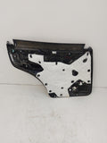 2017 TESLA X Right Rear Door Trim Panel 1058004-01-h Black Carbon Fiber Leather