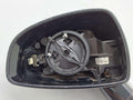 08-15 AUDI R8 LH LEFT DOOR MIRROR PHANTOM BLACK PEARLESCENT 4200857607D *PITTING