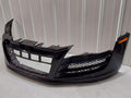 10-13 AUDI R8 5.2L V10 FRONT BUMPER PHANTOM BLACK PEARLESCENT (LZ9Y/L8) *NOTES*