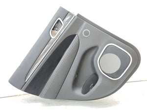 15-17 JEEP GRAND CHEROKEE SRT8 REAR LEFT DOOR TRIM PANEL W/ CARBON FIBER TRM