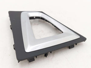 2016 BMW M4 F82 FRONT CONSOLE SHIFTER TRIM PANEL BLACK & SILVER 8058547