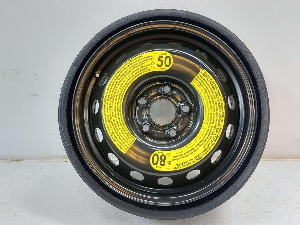 07-15 AUDI Q7 4M TDI EMERGENCY COMPACT SPARE WHEEL TIRE 195/75-18 106P 18X6.5