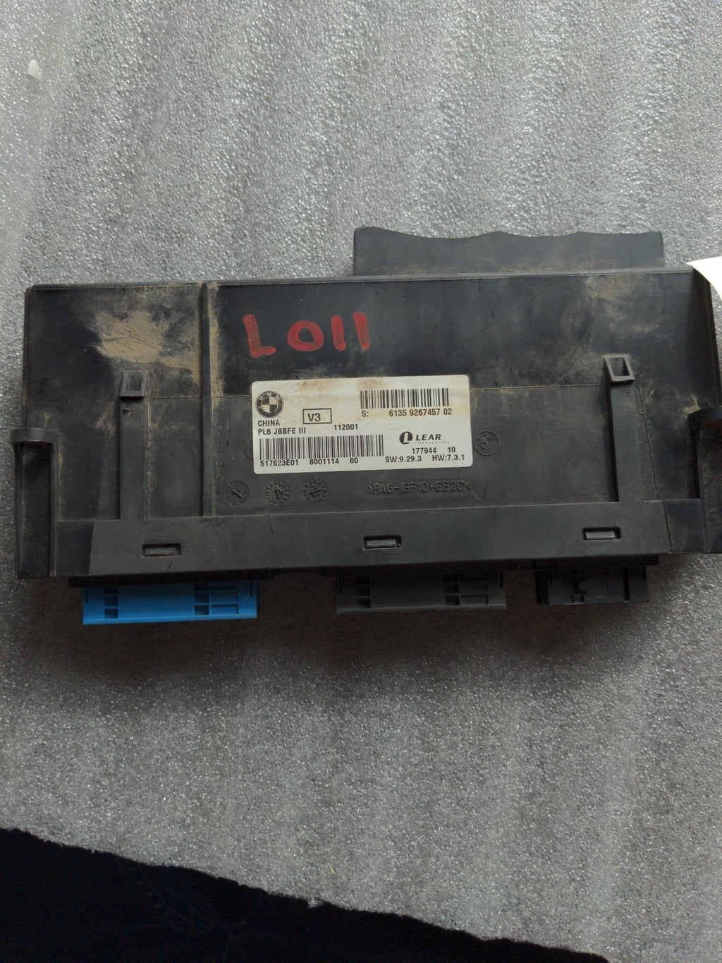 11 12 13 14 15 16 BMW 550I 9267457 Body Control Module BCM