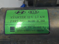 16 17 18 19 20 KIA SEDONA Starter Motor 36100-3c260 25K KM'S ID 361003C260