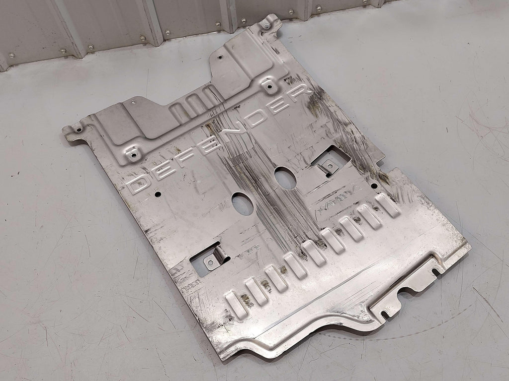 2021 DEFENDER L663 110 FRONT CENTER SPLASH GUARD SKID PLATE HYBRID L8B26E028AB