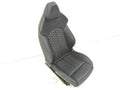 14 15 AUDI RS7 FRONT REAR LEFT RIGHT SEAT SET BLACK LEATHER DIAMOND STITCH