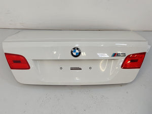 08-10 BMW M3 E92 TRUNK DECK LID WHITE COUPE