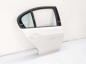 07-11 BMW 335I E90 SEDAN REAR RIGHT DOOR W/ COMFORT ACCESS ALPINE WHITE 300