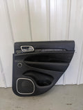 18-21 JEEP GRAND CHEROKEE SRT8 REAR RH RIGHT DOOR TRIM PANEL BLACK 6GJ203X9AB