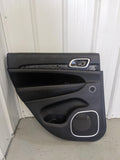 18-21 JEEP GRAND CHEROKEE TRACKHAWK REAR LH Left Door Trim Panel BLACK