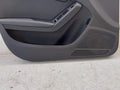 13-16 AUDI A4 B8 QUATTRO AWD FRONT LEFT DOOR TRIM PANEL BLACK LEATHERETTE *NOTE