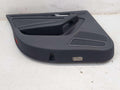 09-16 AUDI A4 B8 QUATTRO AWD SEDAN REAR LEFT DOOR TRIM PANEL BLACK LEATHERETTE