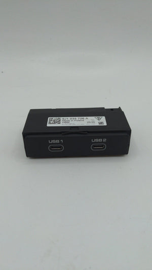 2020 PORSCHE TAYCAN 9j1035726a Double Usb Port From Console