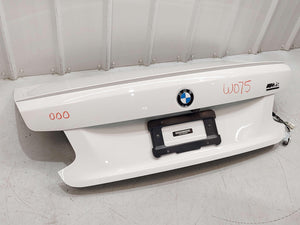 16-21 BMW M2 F87 COMPETITION TRUNK DECK LID ALPINE WHITE W/ SPOILER/CAMERA