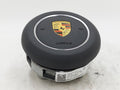 17-19 PORSCHE CAYMAN 718 982 LEFT STEERING WHEEL BLACK AIRBAG SRS AIR BAG